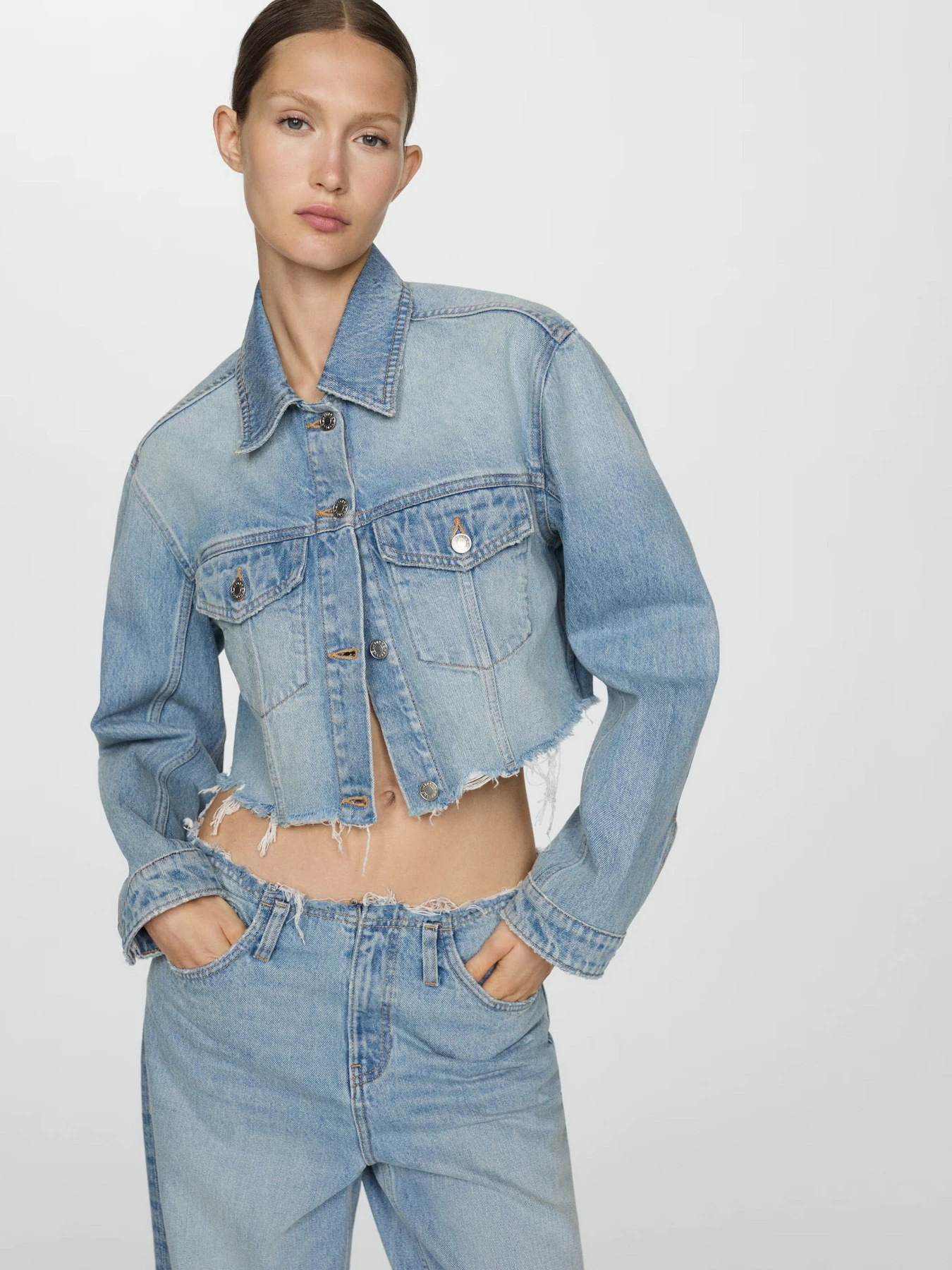Куртки и дубленки MANGO AMAIA модель 67947113_TM Фото