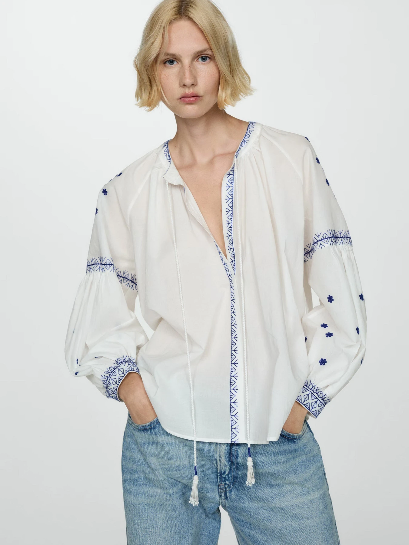 Вышиванки MANGO PROLI модель 67008651_2 Вышиванки MANGO PROLI модель 67008651_2 Фото