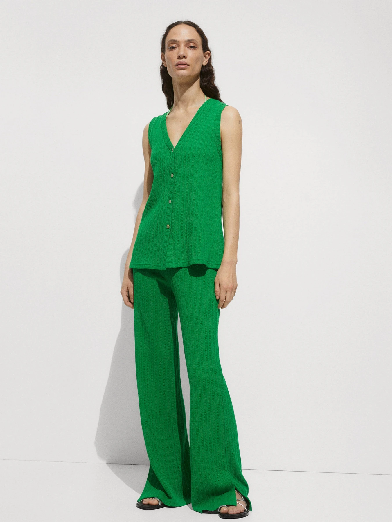 Светри та кардигани MANGO Lime модель 77072005_43 Фото