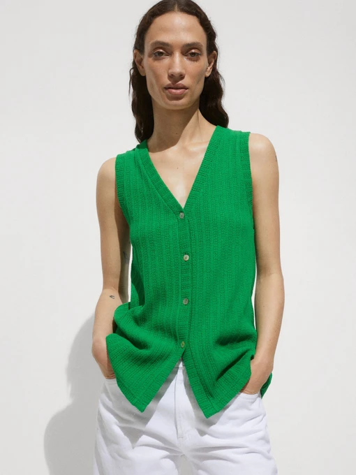 Светри та кардигани MANGO Lime модель 77072005_43 Фото
