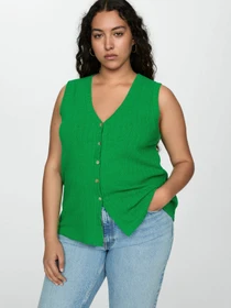 Светри та кардигани MANGO Lime модель 77072005_43 Фото