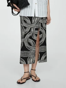 Юбки MANGO Hawai модель 77040349_99 Фото
