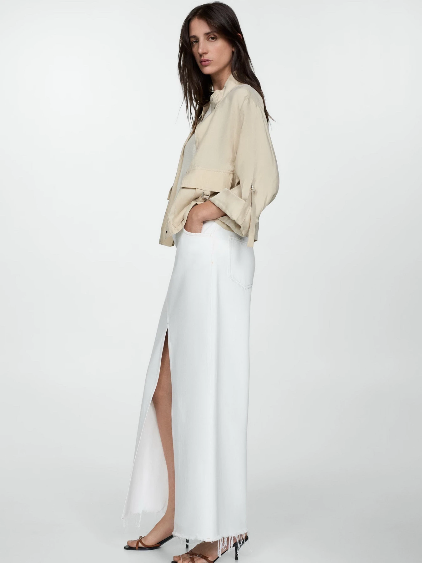 Юбки MANGO Amaia модель 77070355_1 Юбки MANGO Amaia модель 77070355_1 Фото
