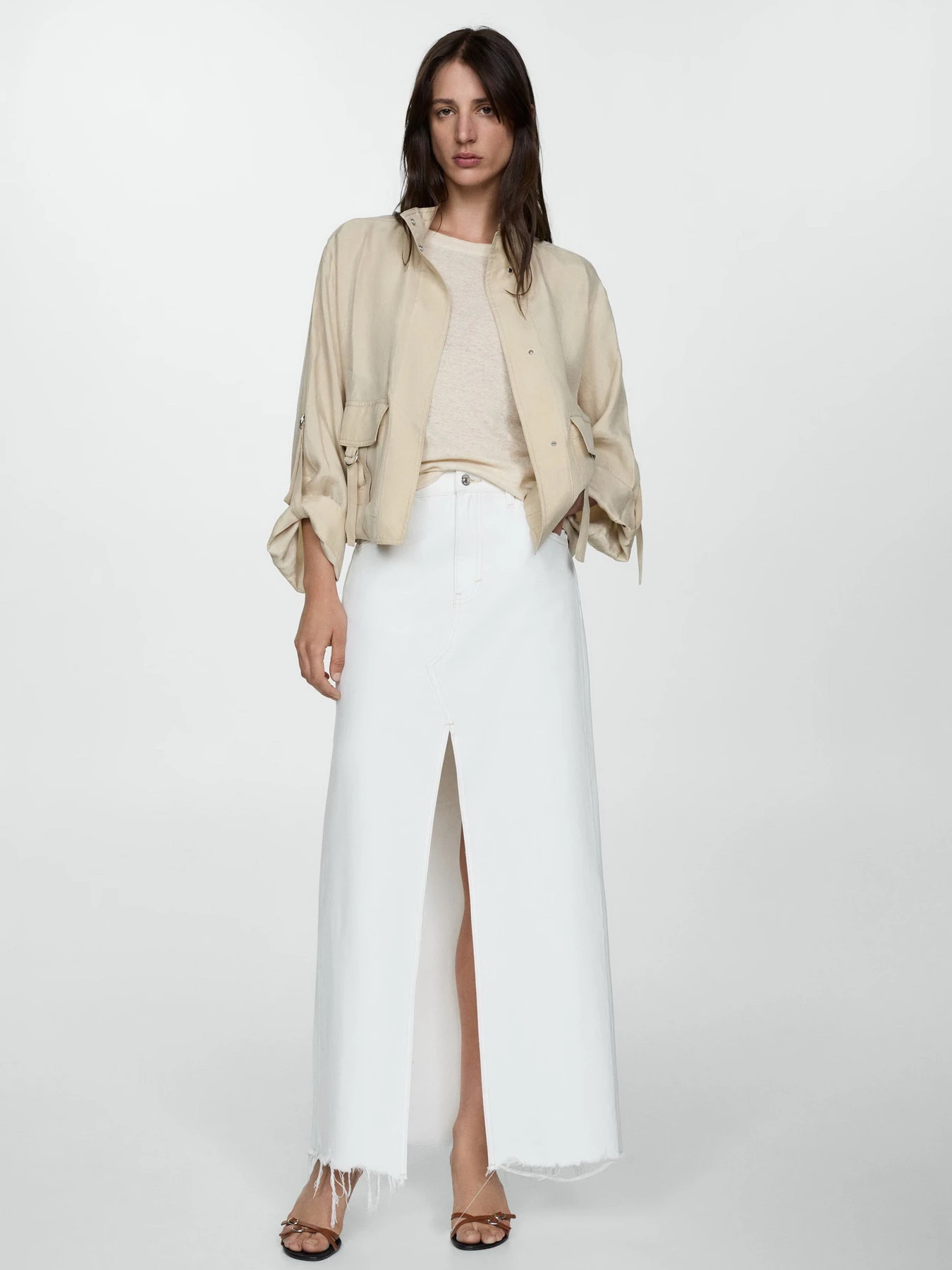 Юбки MANGO Amaia модель 77070355_1 Юбки MANGO Amaia модель 77070355_1 Фото