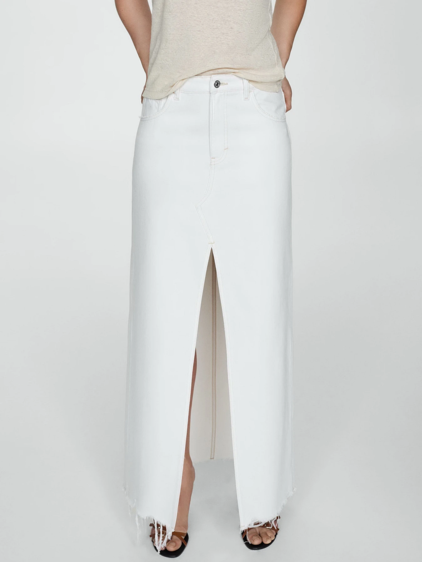Юбки MANGO Amaia модель 77070355_1 Юбки MANGO Amaia модель 77070355_1 Фото