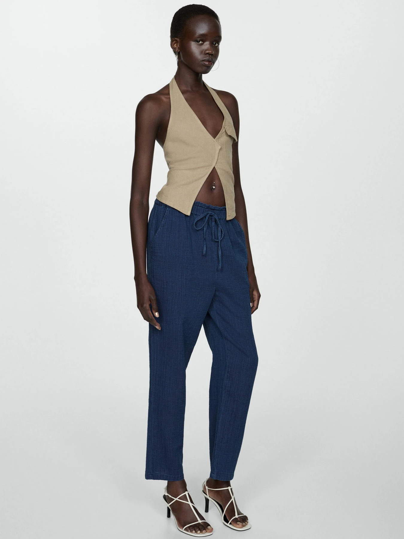 Штани MANGO Indie модель 77050254_57 Фото