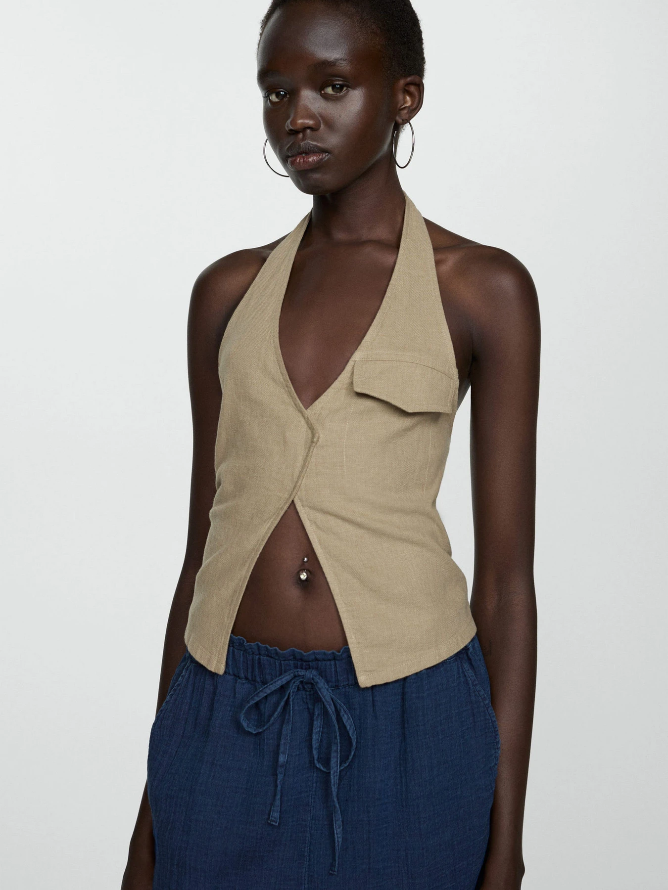 Штани MANGO Indie модель 77050254_57 Фото