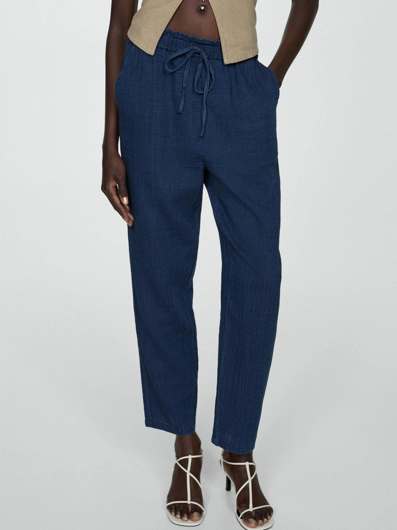 Штани MANGO Indie модель 77050254_57 Фото