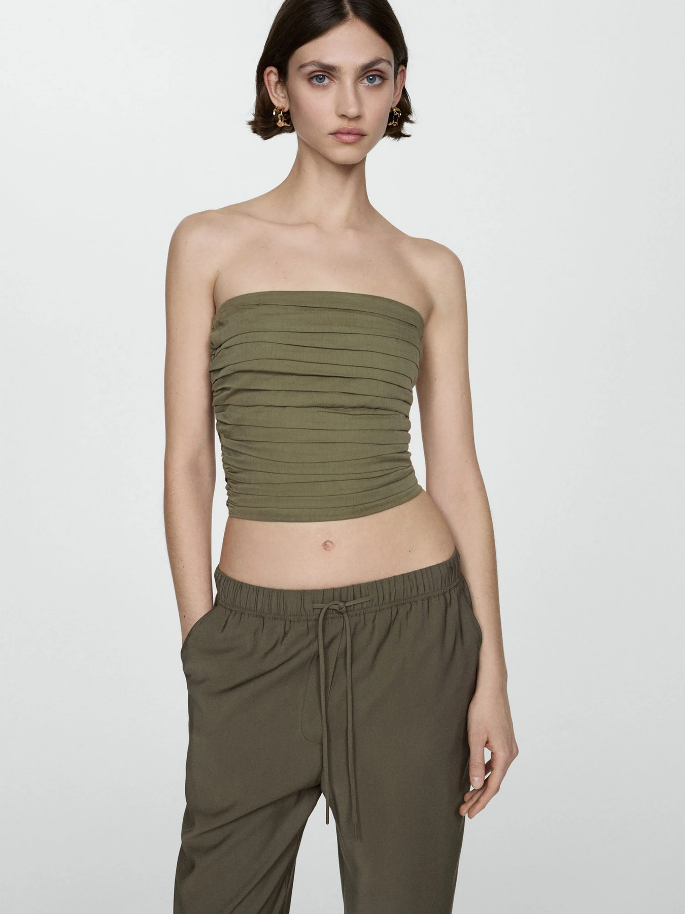 Брюки MANGO Fluido модель 77060350_37 Брюки MANGO Fluido модель 77060350_37 Фото