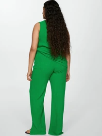 Брюки MANGO Lime модель 77062005_43 Фото