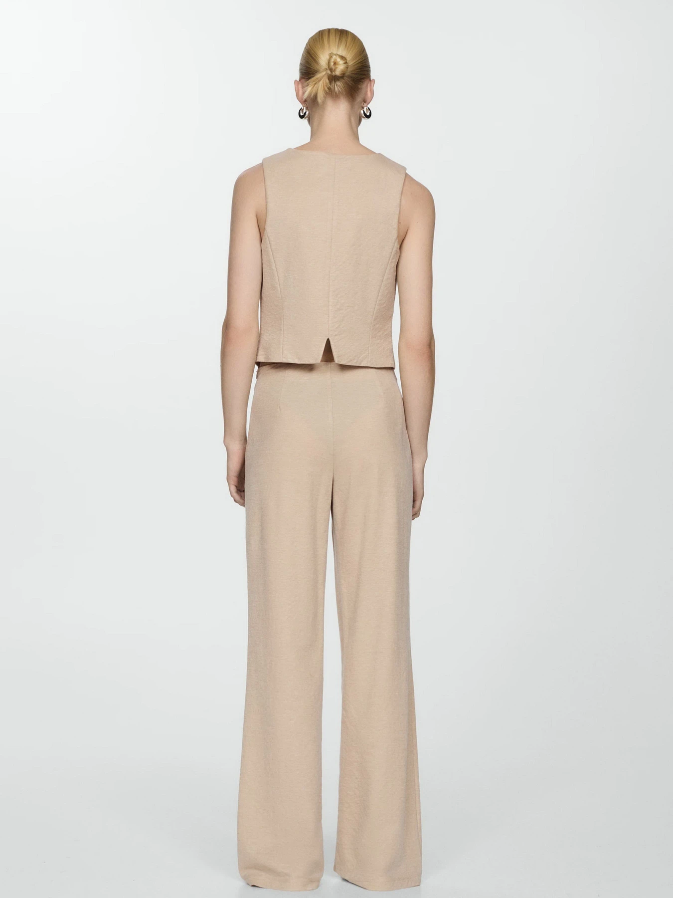 Брюки MANGO Peach модель 77070361_8 Фото