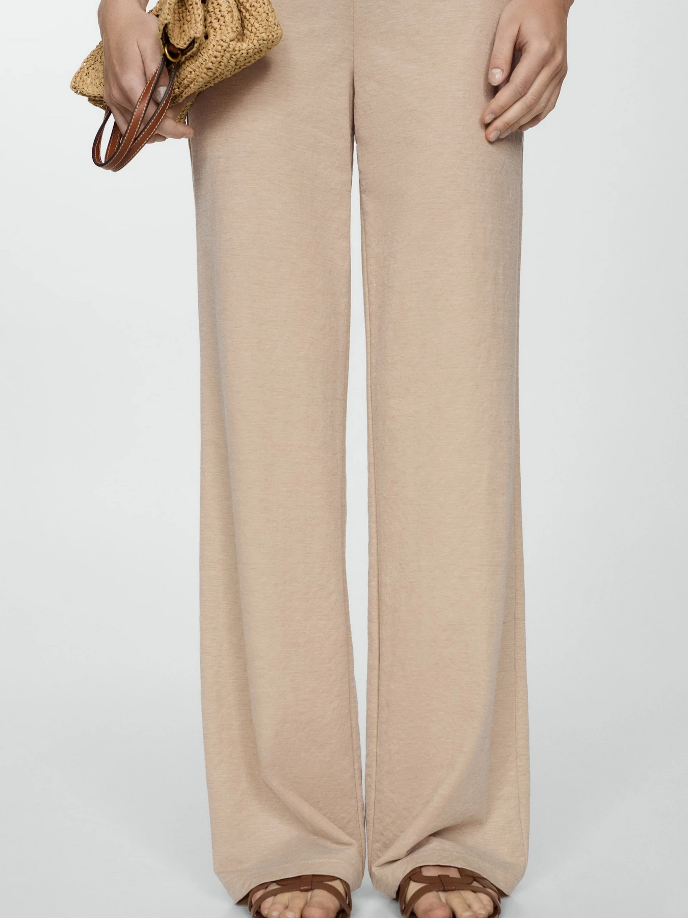 Брюки MANGO Peach модель 77070361_8 Фото