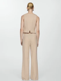 Брюки MANGO Peach модель 77070361_8 Фото