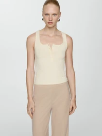 Брюки MANGO Peach модель 77070361_8 Фото
