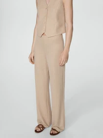 Штани MANGO Peach модель 77070361_8 Фото