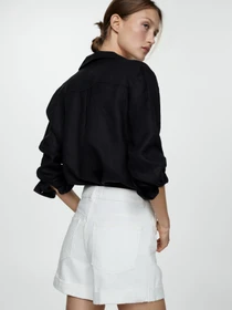 Шорты MANGO Mom80 модель 77020335_1 Фото