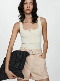 Шорти MANGO Delia модель 77040278_5 Фото