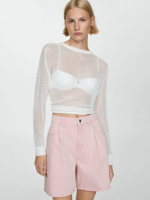 Шорти MANGO Marina модель 77040282_85 Фото