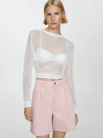 Шорти MANGO Marina модель 77040282_85 Фото