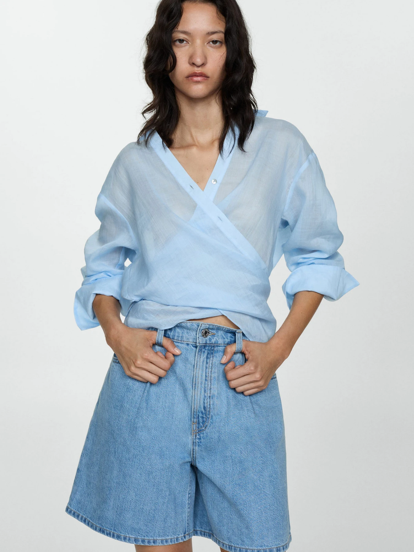 Шорти MANGO Marina модель 77050253_TM Фото