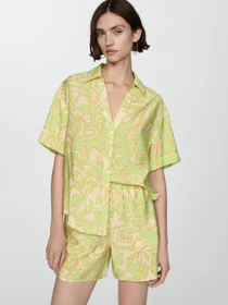 Шорты MANGO Clavel модель 77050347_14 Фото