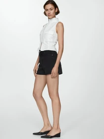 Шорты MANGO Zoe модель 77060571_TN Фото