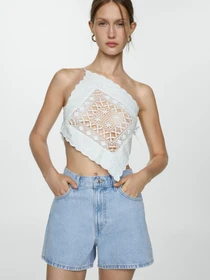 Шорты MANGO Zoe модель 77070326_TC Фото