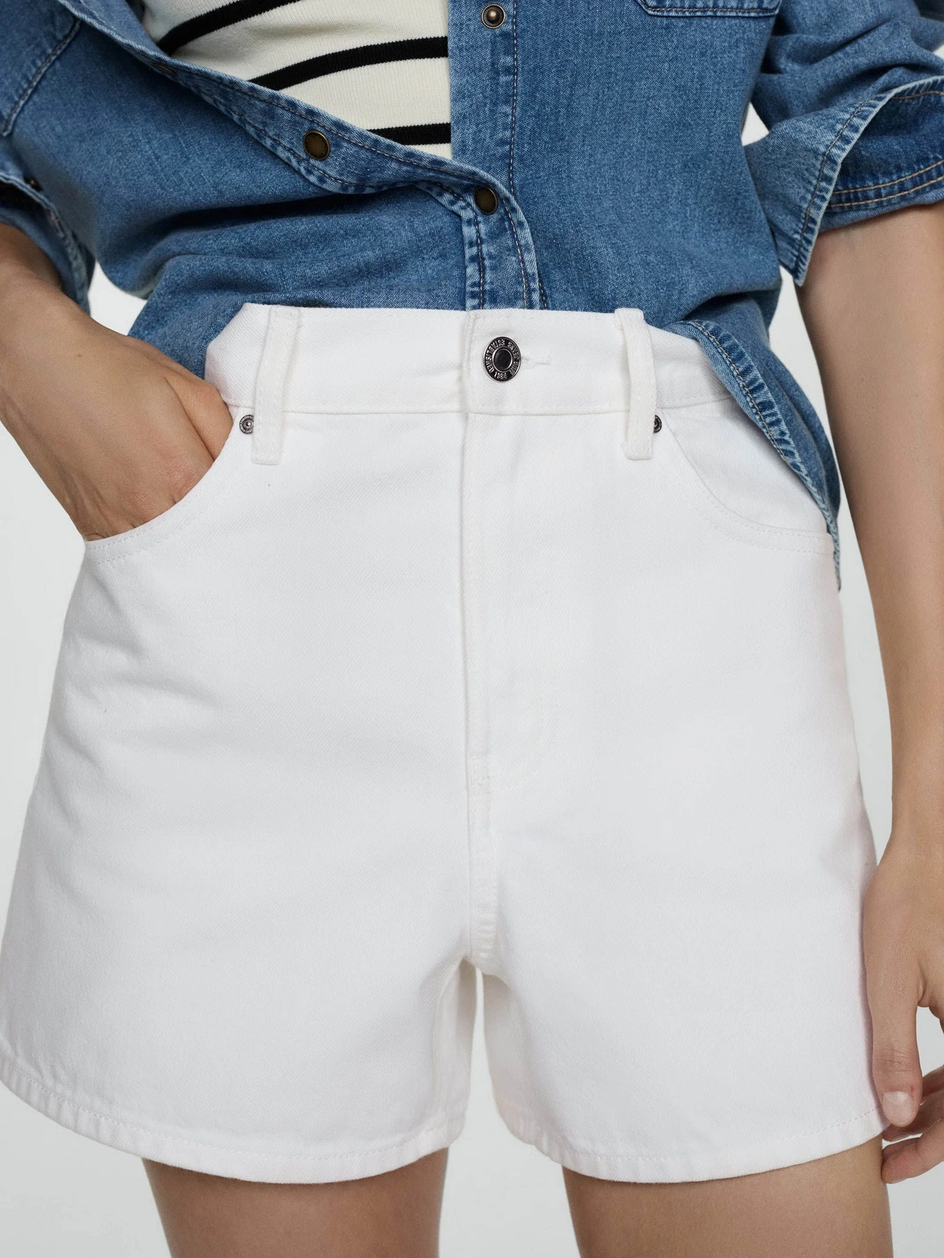 Шорти MANGO Zoe модель 77080325_1 Шорти MANGO Zoe модель 77080325_1 Фото