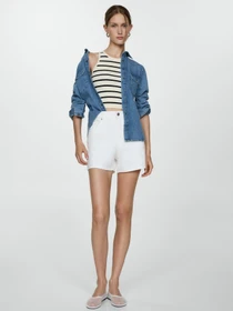 Шорти MANGO Zoe модель 77080325_1 Фото