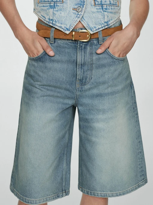 Шорты MANGO Mia модель 77020386_TM Фото