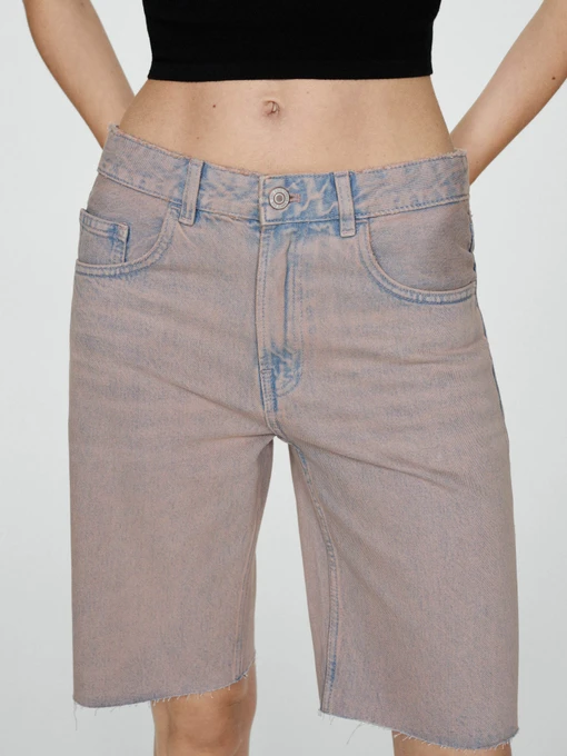 Шорты MANGO Miami модель 77050283_82 Фото