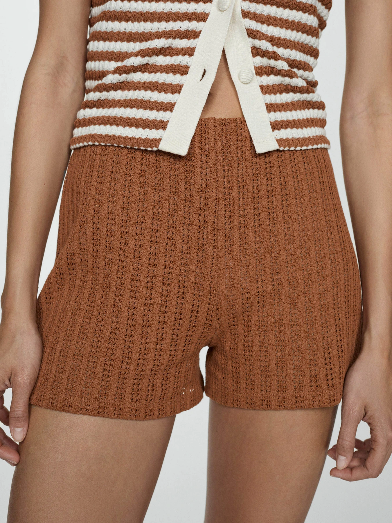 Шорти MANGO Coco модель 77060372_17 Фото