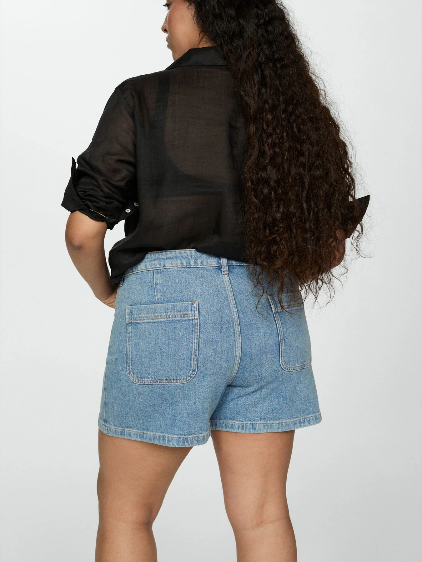 Шорти MANGO Clea модель 77090330_TM Фото
