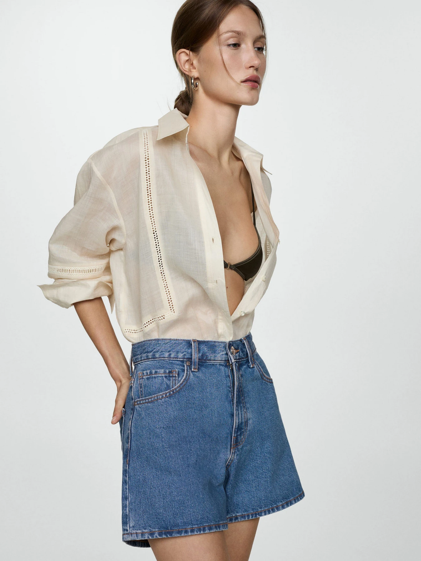 Шорты MANGO Zoe модель 77090570_TM Шорты MANGO Zoe модель 77090570_TM Фото