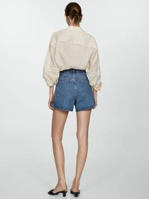 Шорты MANGO Zoe модель 77090570_TM Фото