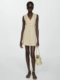 Сукні MANGO Choco модель 77090364_8 Фото