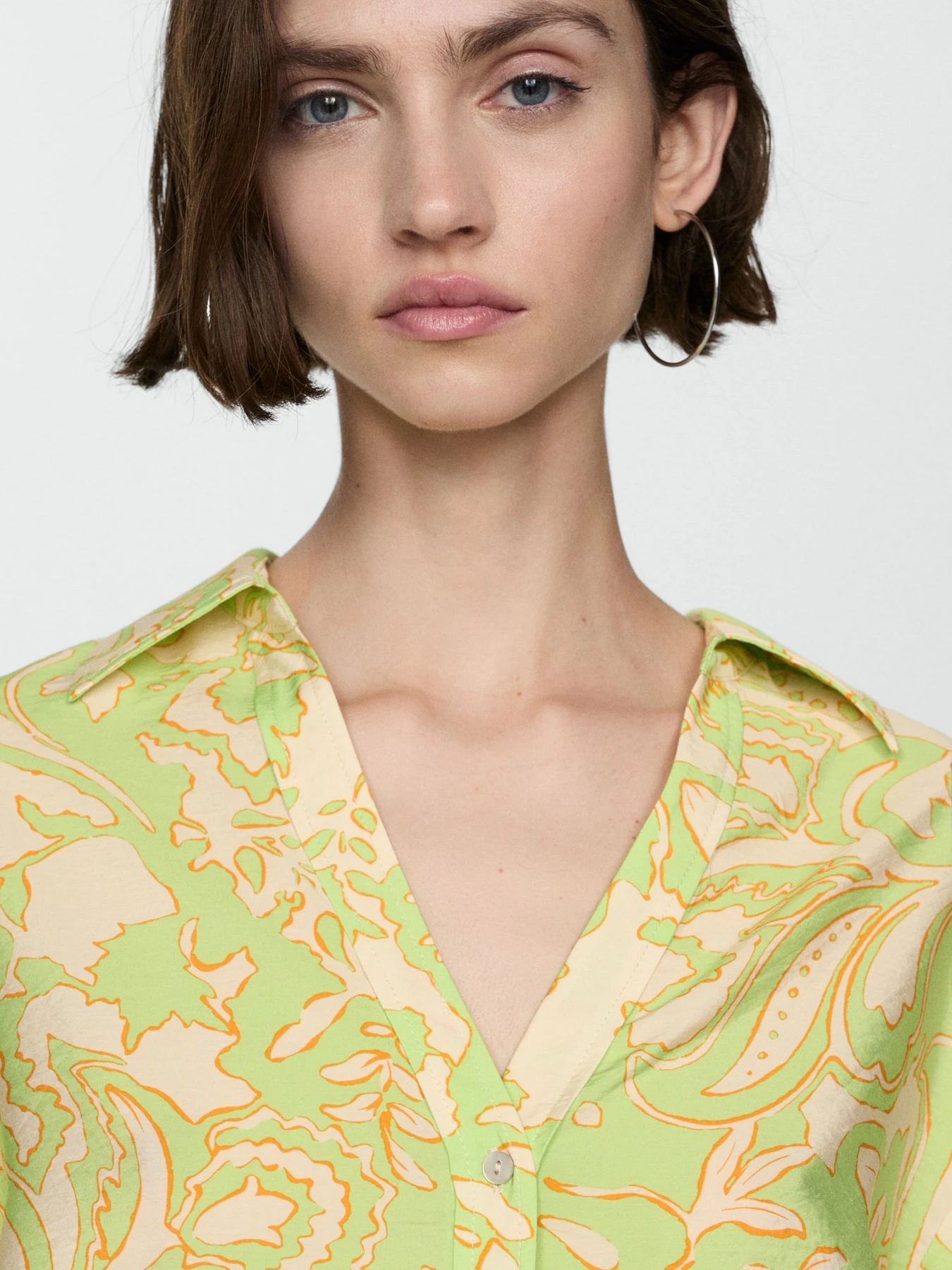 Рубашки MANGO Clavel модель 77020349_14 Фото