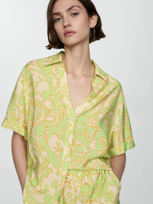Сорочки MANGO Clavel модель 77020349_14 Фото