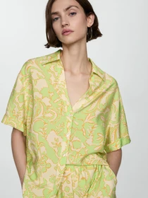 Сорочки MANGO Clavel модель 77020349_14 Фото