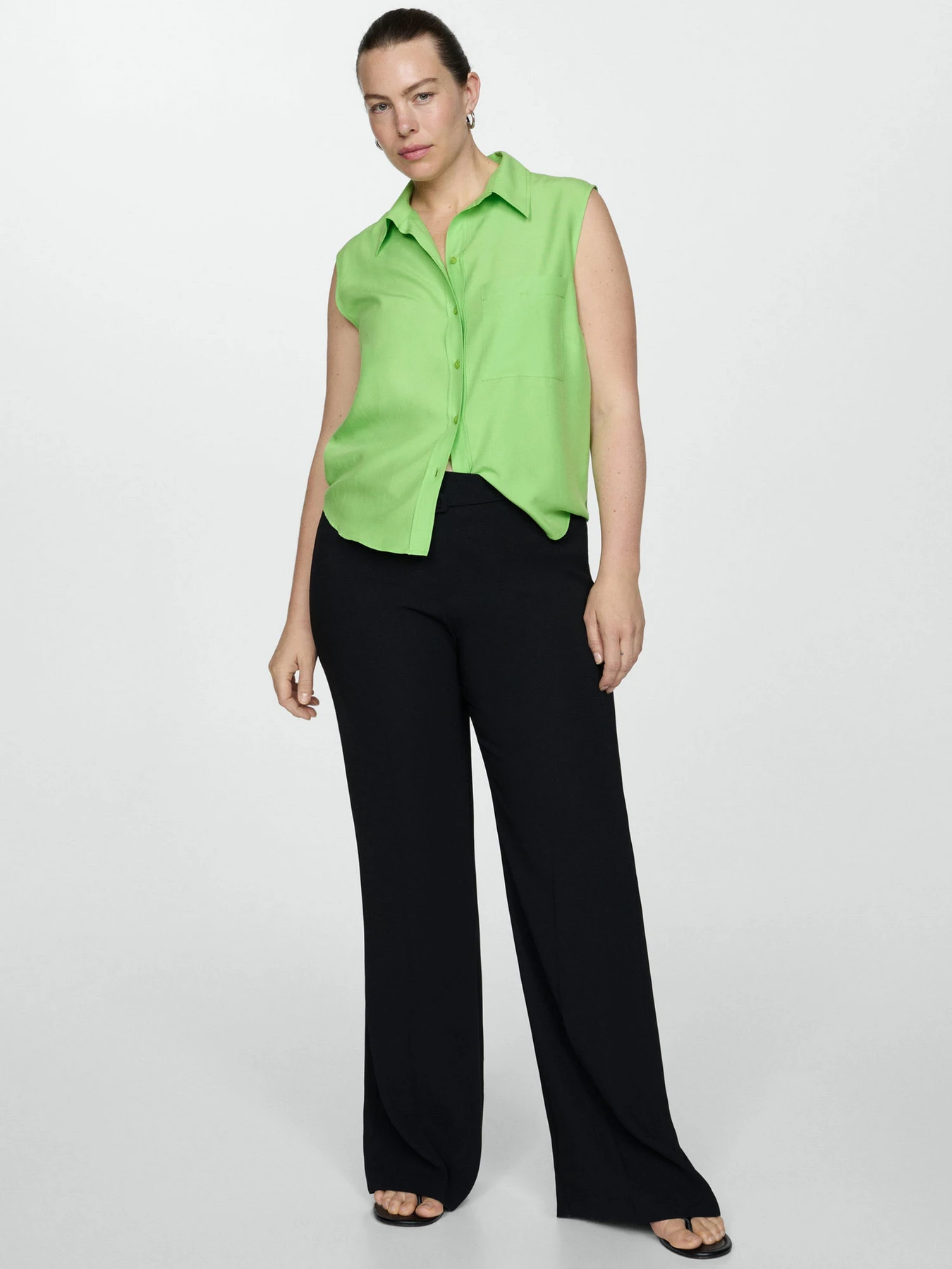 Сорочки MANGO Lim модель 77080365_43 Фото
