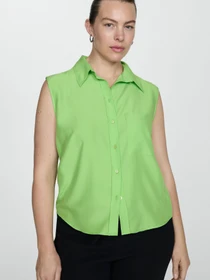 Сорочки MANGO Lim модель 77080365_43 Фото