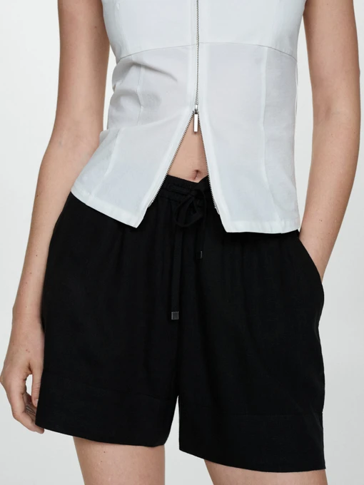 Шорты MANGO Bogota модель 67069404_99 Фото