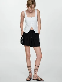 Шорти MANGO Bogota модель 67069404_99 Фото
