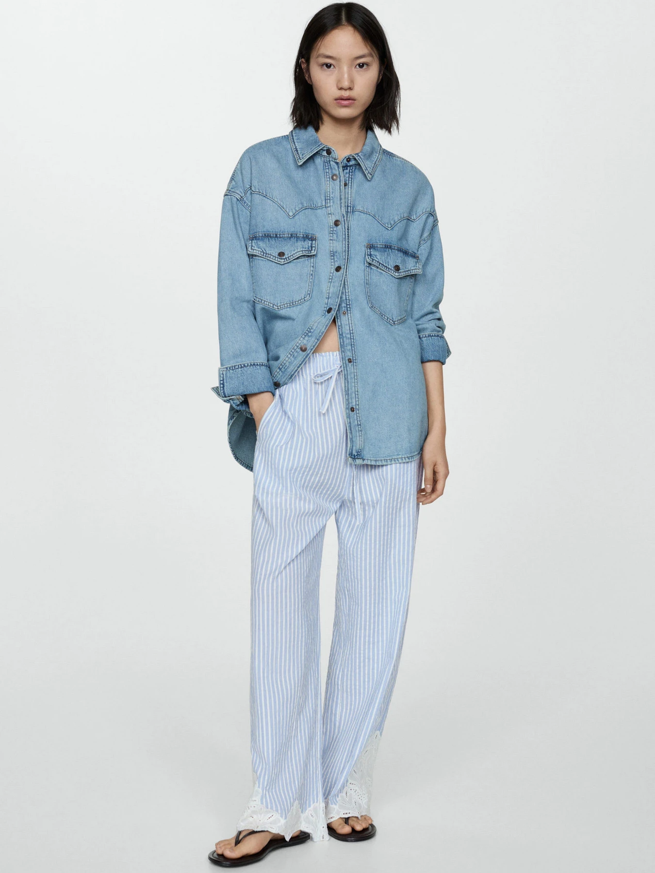Брюки MANGO модель 77050363_50 Брюки MANGO модель 77050363_50 Фото