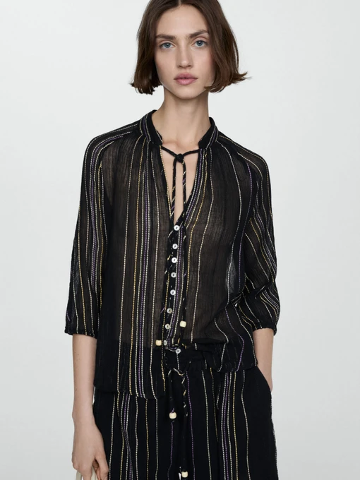 Сорочки MANGO модель 77020355_99 Фото