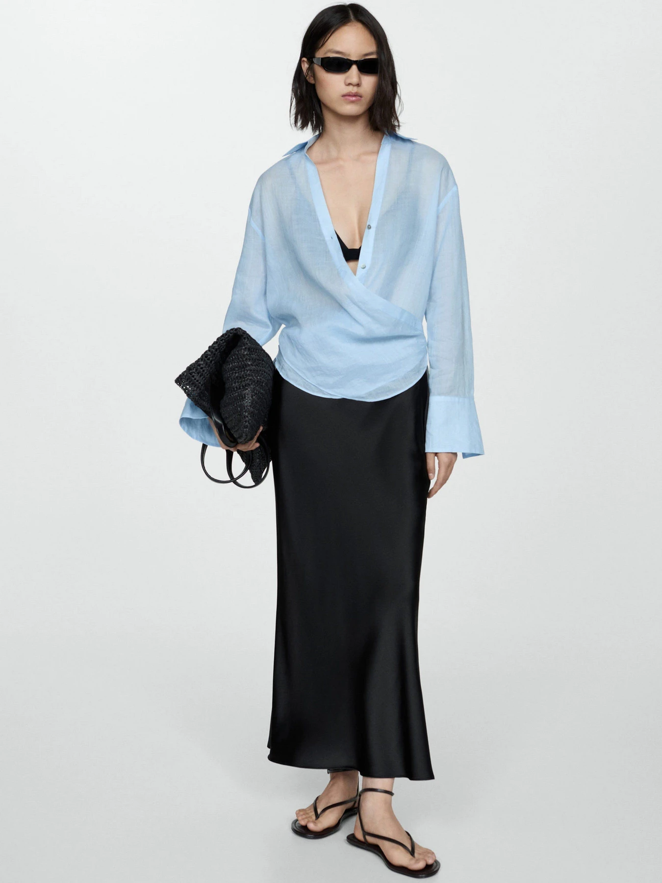 Юбки MANGO модель 77052937_99 Фото