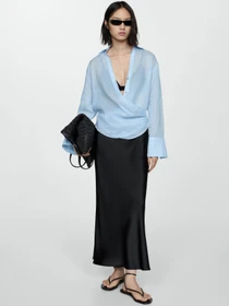 Юбки MANGO модель 77052937_99 Фото