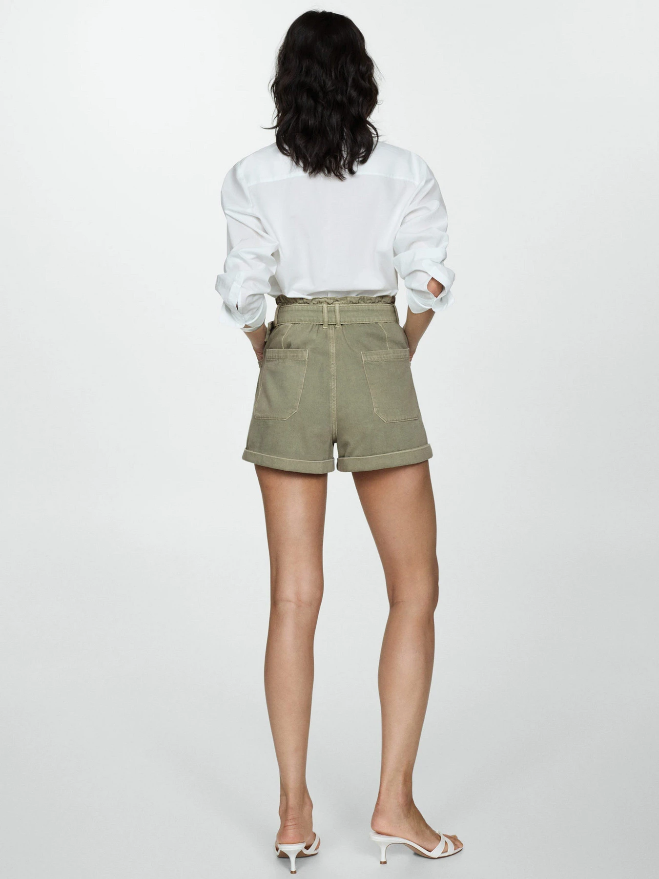 Шорти MANGO модель 77050277_37 Фото