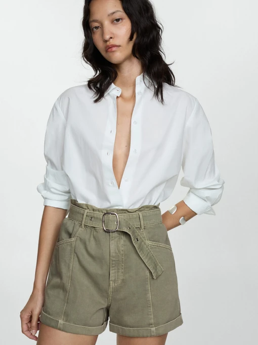 Шорти MANGO модель 77050277_37 Фото