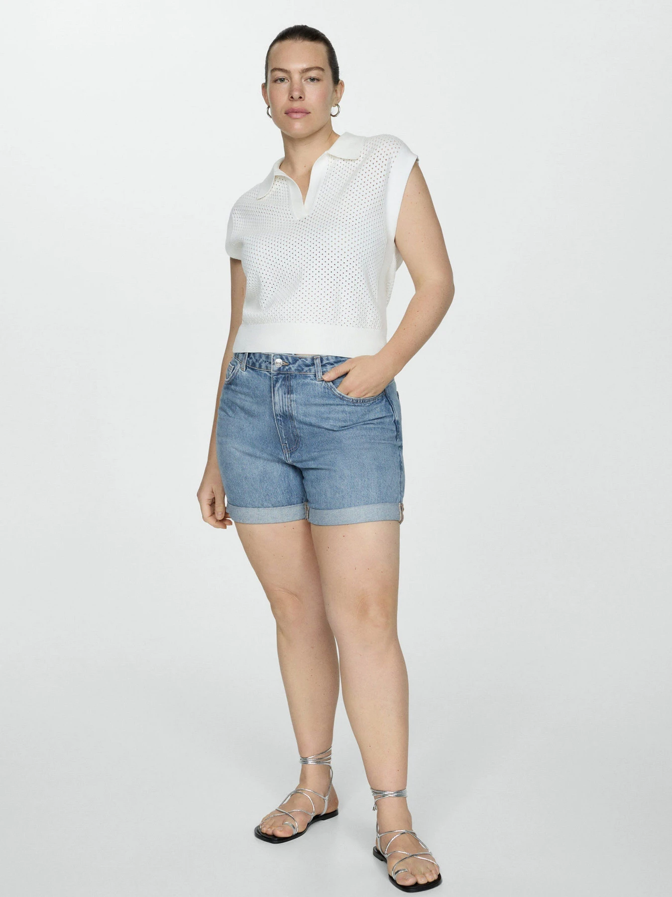 Шорти MANGO модель 77050572_TM Шорти MANGO модель 77050572_TM Фото